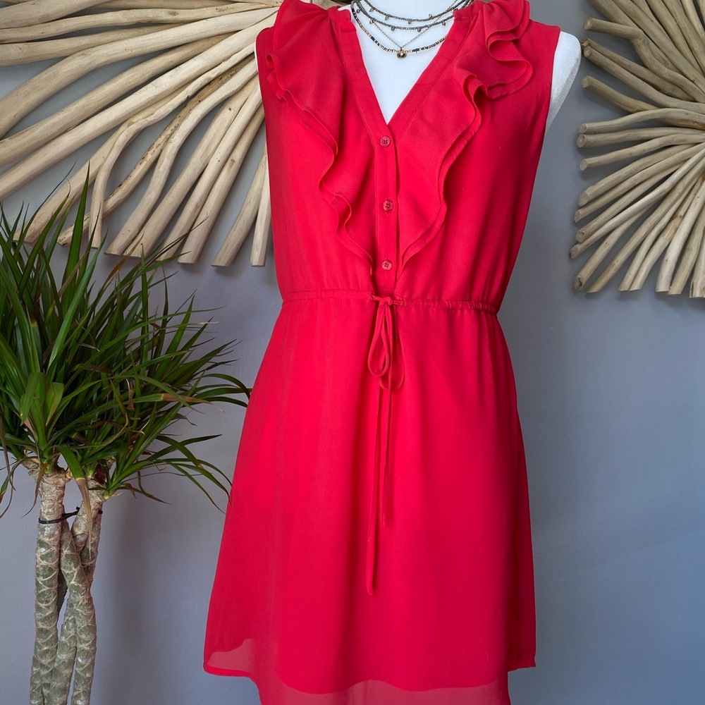 H&M - Bright red sleeveless dress - US 6